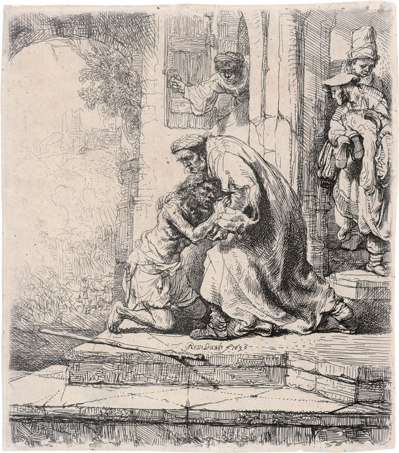 Lot 5670, Auction 126, Rembrandt Harmensz. van Rijn, Die Rückkehr des verlorenen Sohnes