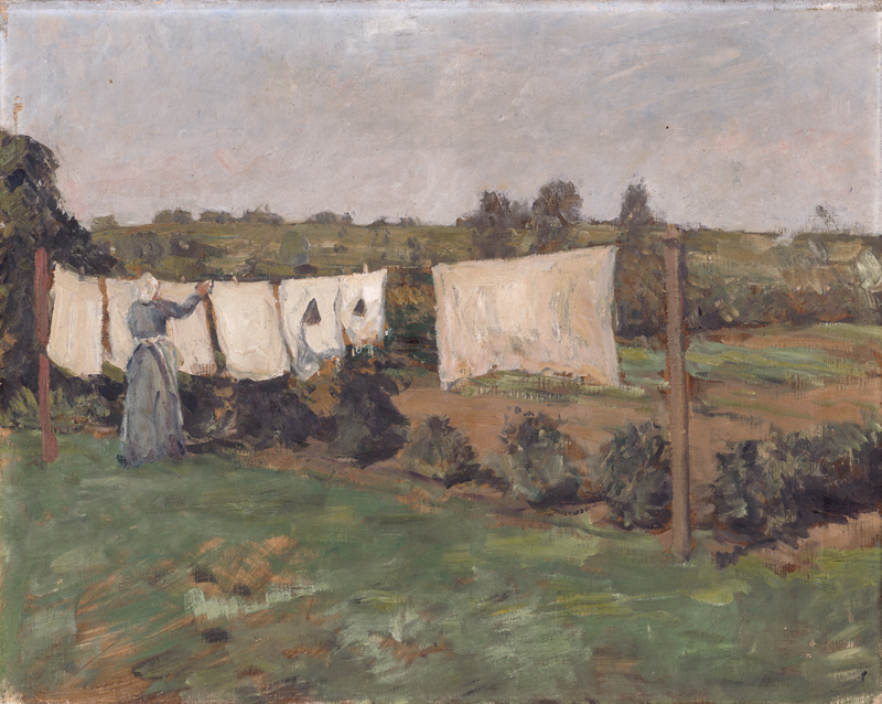 Lot 6149, Auction 126, Hübner, Ulrich, Wäscheplatz