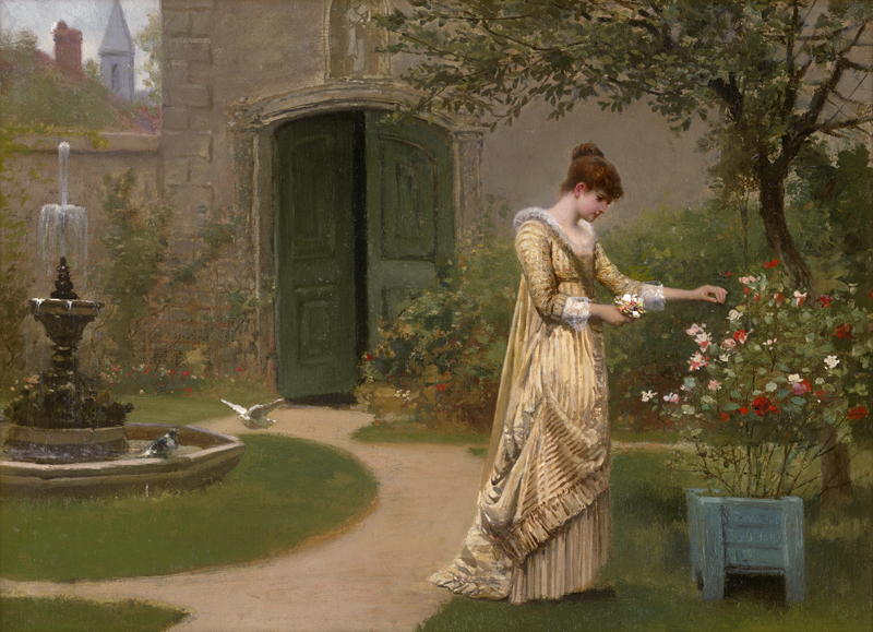 Lot 6174, Auction 126, Wells Champney, James, Im Garten