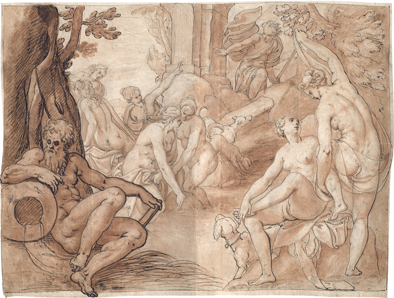 Lot 6506, Auction  126, Rottenhammer, Johann, Diana und Aktäon