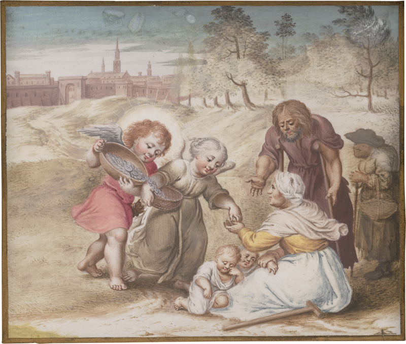 Lot 6536, Auction  126, Flämisch, 17. Jh. Zwei emblematische Darstellungen