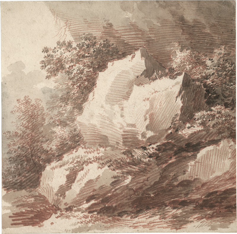 Lot 6630, Auction 126, Constantin, Jean-Antoine, Studie einer Felsformation