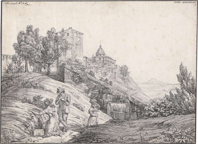 Lot 6662, Auction 126, Neher, Michael, Blick auf Castel Gandolfo