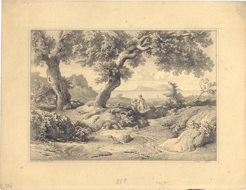 Lot 6664, Auction 126, Dreber, Heinrich, Blick von der Sorrentiner Halbinsel auf Capri
