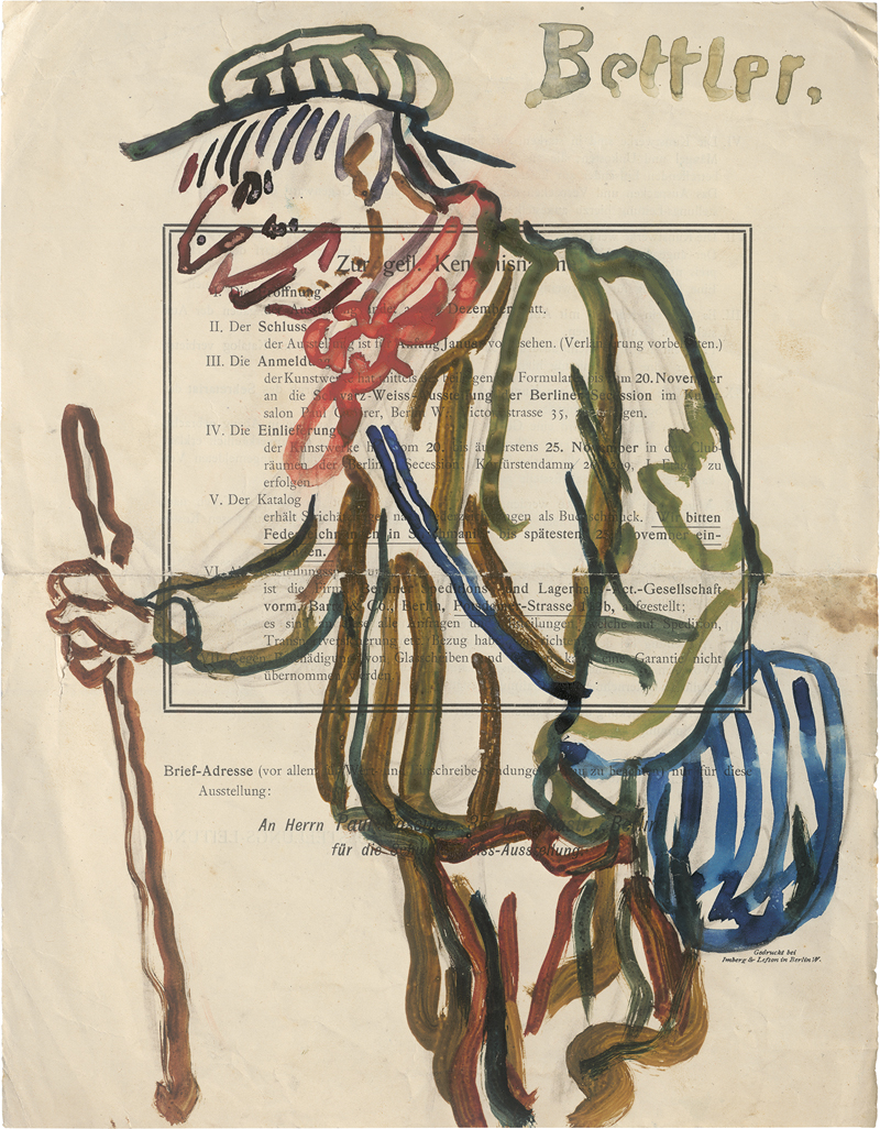 Lot 7048, Auction  126, Rohlfs, Christian, Sieben Zeichnungen und Aquarelle