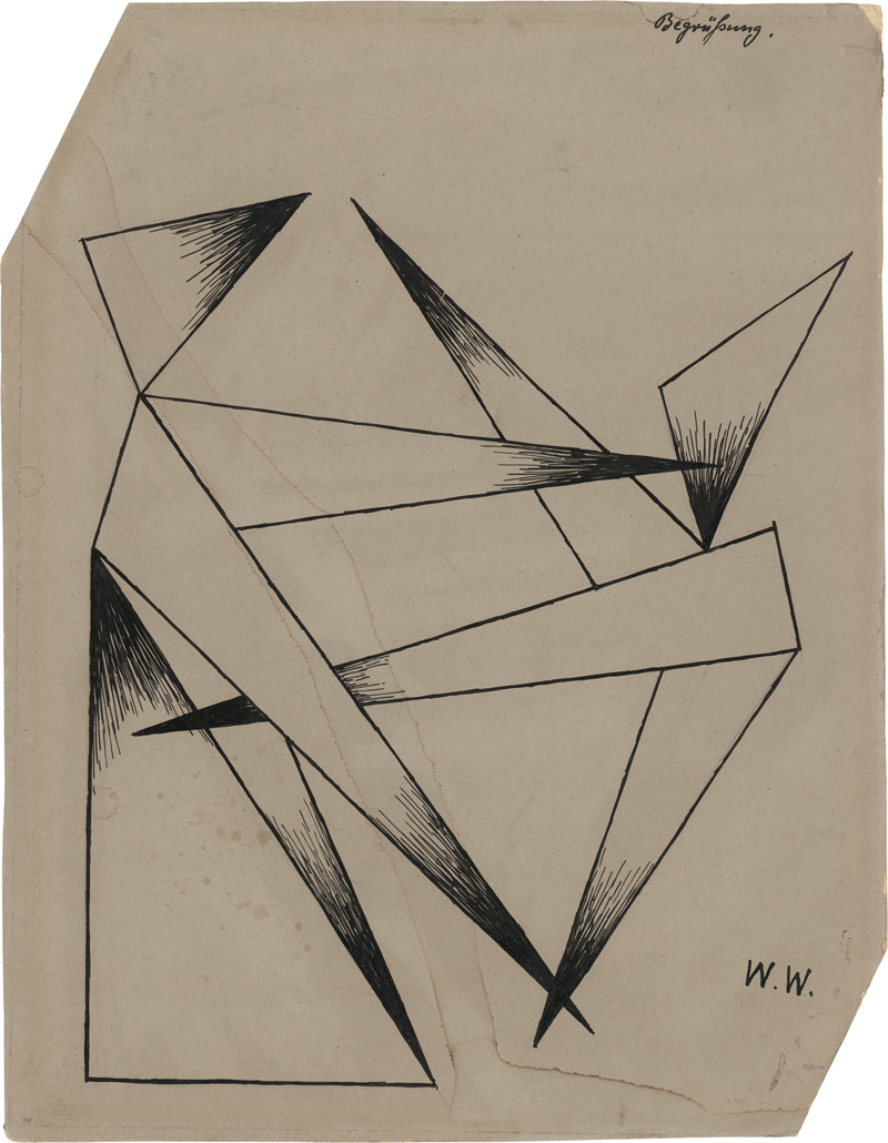 Lot 7064, Auction 126, Wauer, William, Begrüßung