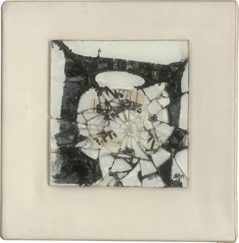 Lot 7173, Auction 126, Koehler, Reinhold, Figur im Feld (Contre-Collage)