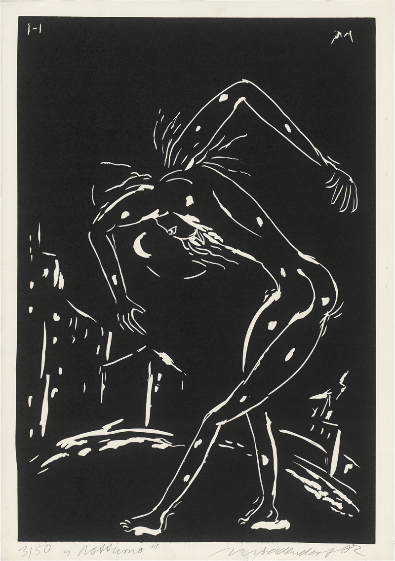 Lot 8201, Auction 126, Middendorf, Helmut, Notturno