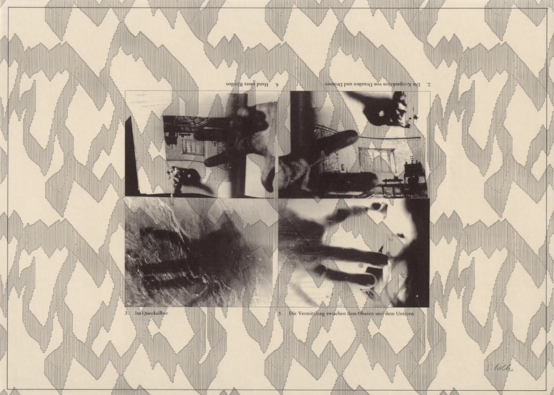 Lot 8239, Auction 126, Polke, Sigmar, Hände (Die Vermittlung zwischen dem Oberen und dem Unteren)