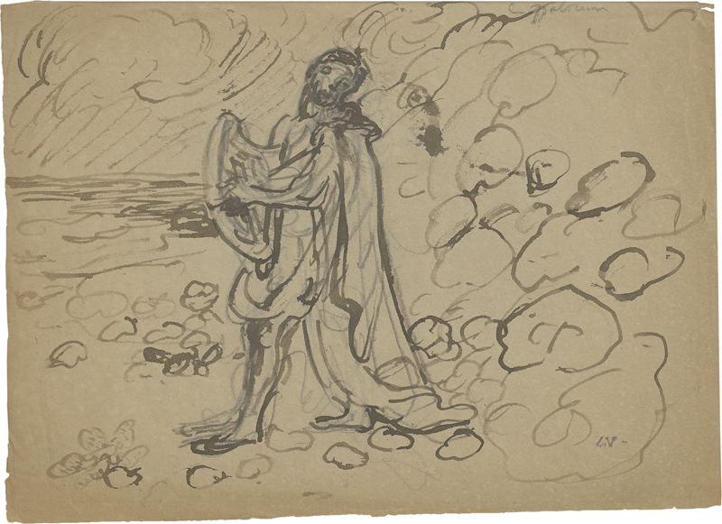 Lot 8292, Auction 126, Valtat, Louis, Personnage à la cythare